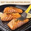 Pinceau à badigeonner en silicone pour la cuisine, résistant à la chaleur, pinceaux à pâtisserie, pinceau alimentaire pour huile, sauce, beurre, barbecue, outils de cuisson et de grillade