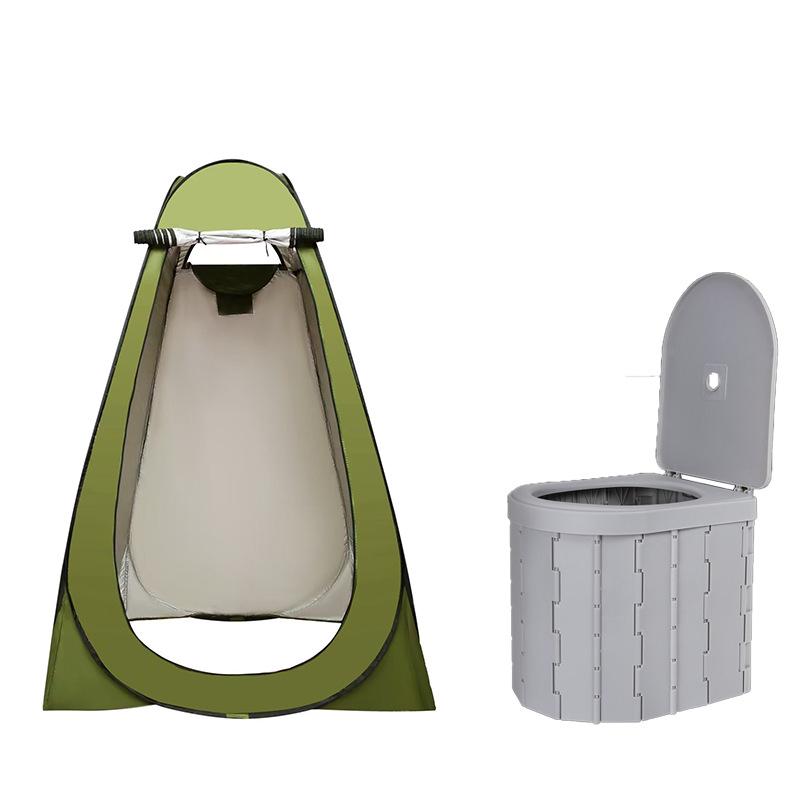 Instant Pop-Up Outdoor Shower & Changing Tent for Camping and Beach
