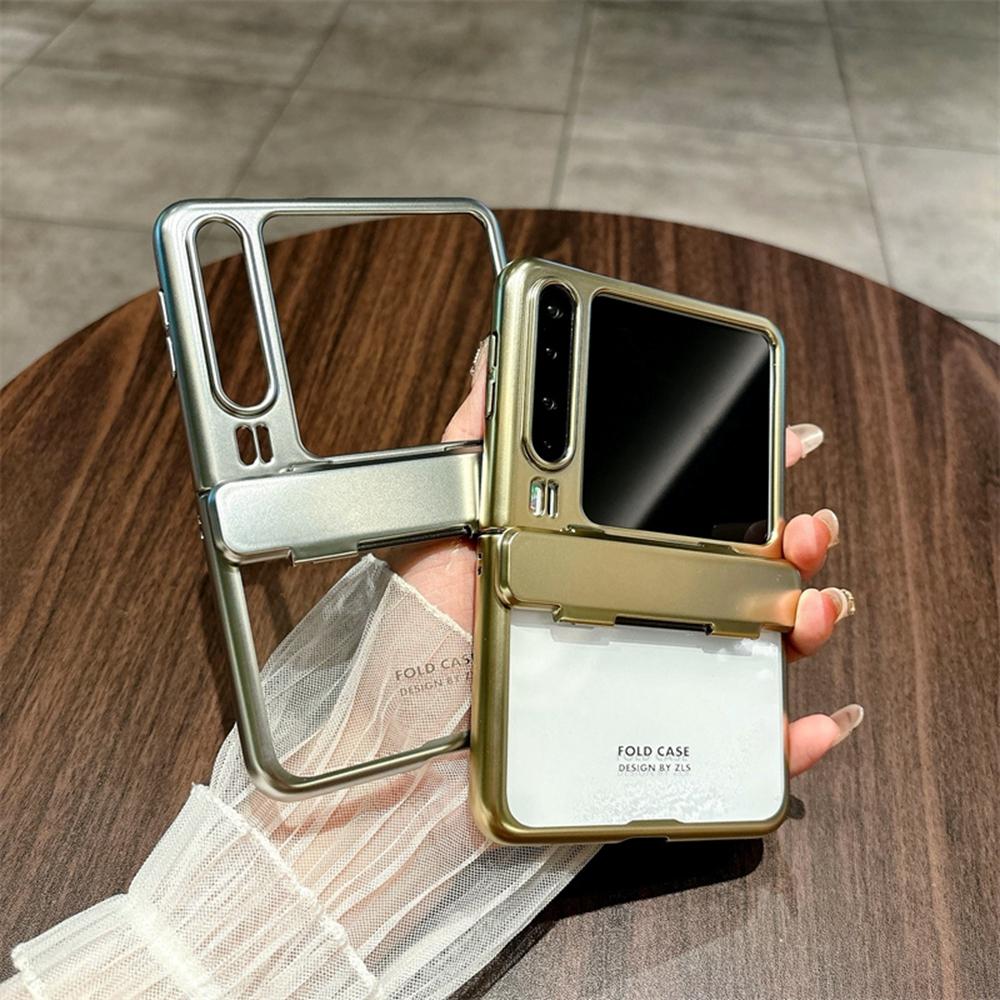 Pro Huawei Pura X Pouzdro Ochrana Pantu Galvanické Pokovování Tvrdý PC Průhledný Kryt na Telefon