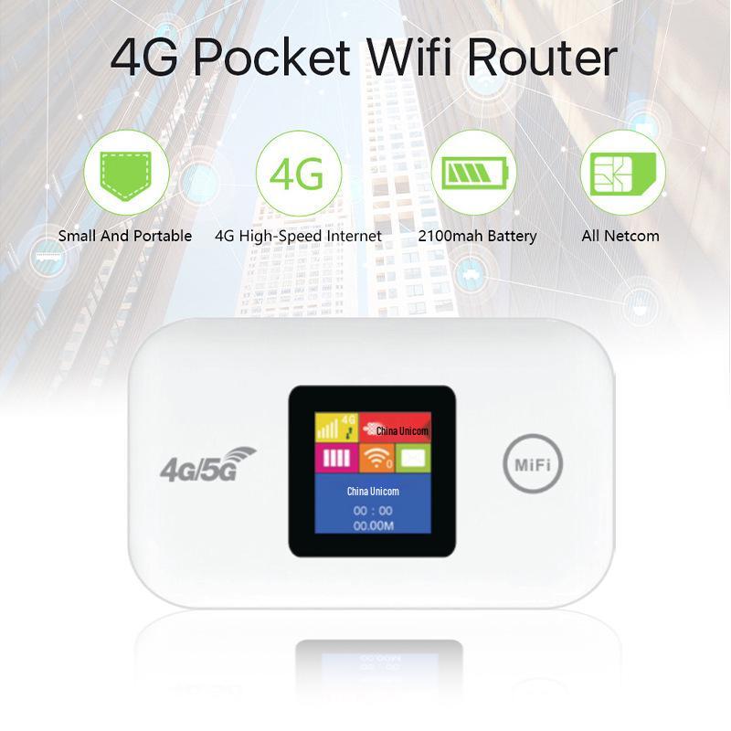 Portable 4G LTE WiFi Router (Pocket Size) for Southeast Regions
