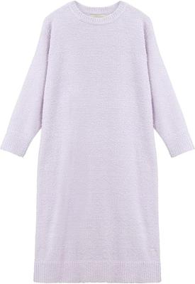 Two Hatch Fluffy Loungewear Long Dress with and Long Warm Winter Pajamas with Ribbed Perfect for Cold a Christmas or As a Present for Staying Warm and