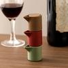 2Pcs Portable Silicone Wine Stopper V-Shaped Pour Spout Airtight Beverage Bottle Sealer Leakproof Wine Sealing Cap Champagne