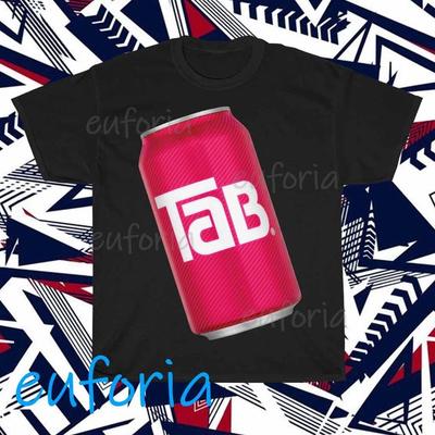 New Shirt TAB Cola Company Logo T-Shirt Funny Size S To 5XL