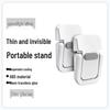 Ultra-Thin Metal Folding Laptop Riser with Invisible Stand & Three-Level Cooling Adjustment