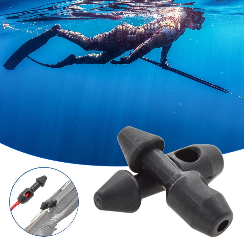 2Pcs Spearfishing Insert Plastic Speargun Band Wishbone Inserts Tackle Tool Spearfishing Diver Fishing Accessory