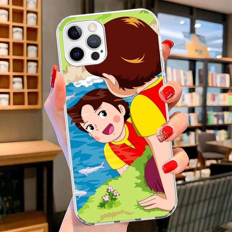Heidi Cute Cartoon Cover Phone Case For iPhone 16 17 Air 15 14 Pro Max 16E Phone Case 13 Mini 12 11 7 SE 8 Print Pattern Fit Cas