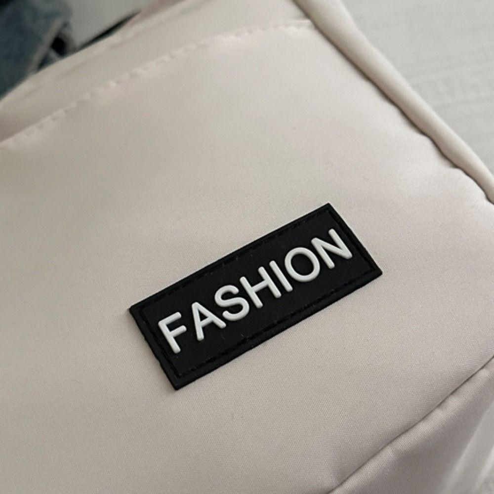 Korean Style Nylon Crossbody Bag Causal Sports Shoulder Bag All-match Square Message Bag Travel