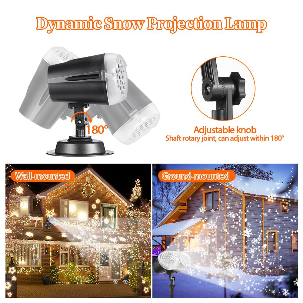 Outlife SC521 Snowflake Projector LED Light