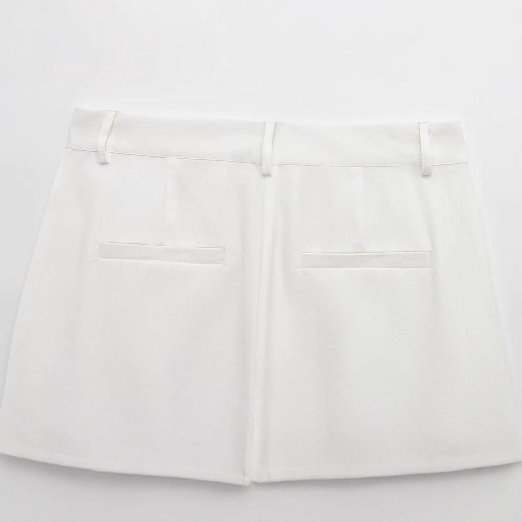 2025 Spring Women's Fashion Linen Wide-Leg Pants, European & American Style