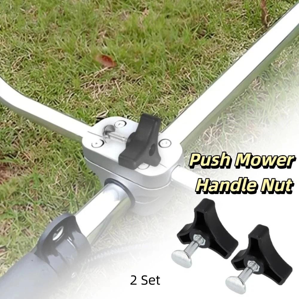 Wear-Resist Lawn Mower Handle Screw Nut Hi-Strength Lawn Mower Handlebar Nuts  Lawn Mower Machine