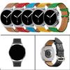 Pulseira de Couro Genuíno de Reposição Para Samsung Galaxy Watch 8 (40mm, 44mm) / Galaxy Watch 8 Classic