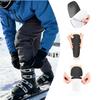 Ski Shin Guard Self Adhesive Shock Absorbing Snowboarding Leg Protectors Shin Bang Protection For Women Men Soccer Hockey Winter 1