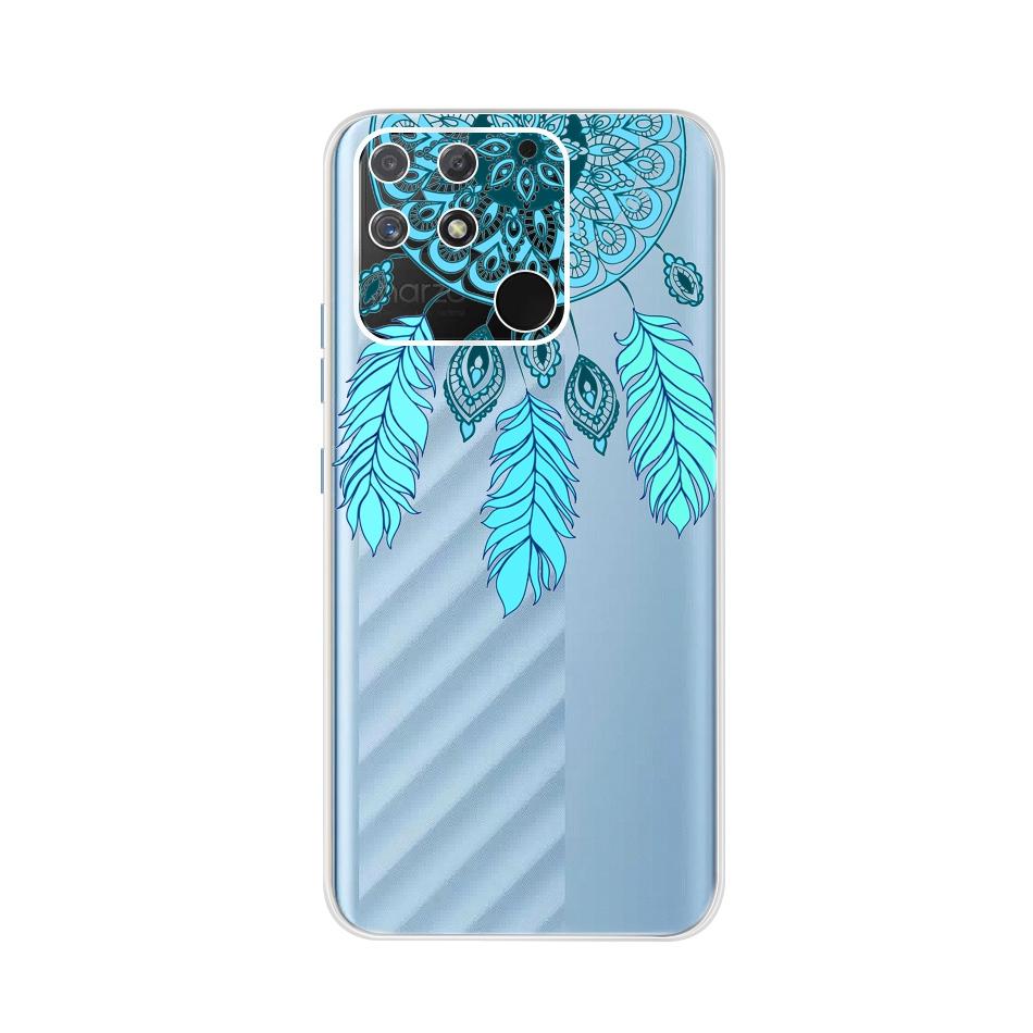 Weiche Silikonhülle Für Raelme Narzo 50A RMX3430 HandyhülleTransparente TPU-Abdeckung Für Realme Narzo50a 50 A 6.5" Rückseiten Hüllen Bumper