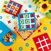 Children's Educational Tic-Tac-Toe Felt Game Board