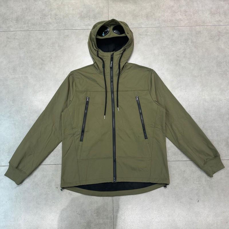 Mens Loose Fit Windproof Zip Up