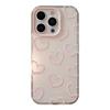 Gray Pink Graffiti Love IPhone 15 Apple 16 Promax Mobile Phone Case Suitable for 14 Personality 13 Transparent 11 Magnetic Suction