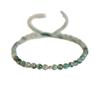 Armband mit Natursteinperlen, verstellbare Kordel, geflochtene Armbänder für Damen und Herren, handgefertigt, bunte Quarzkristall-Armbänder