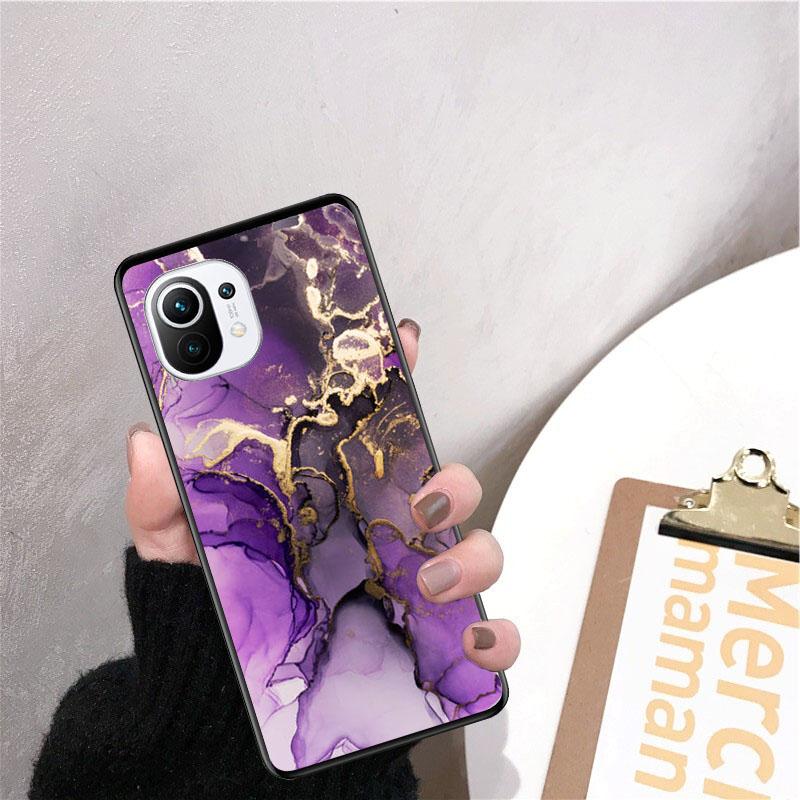 

Зеленый синий фиолетовый мраморный чехол для телефона Xiaomi 12 Mi 10T 11T 11 Pro 10 10T 11 lite 10pro 11Ultra Poco X3 Pro Poco F3 M3 Xiaomi 12
