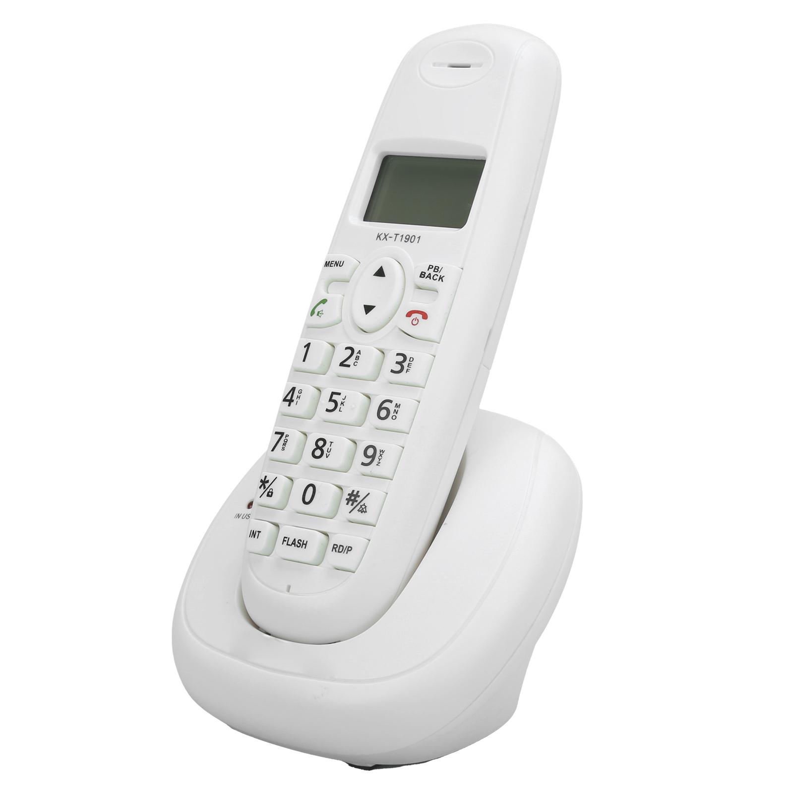 

KXT1901 Desk Phone Business Home Landline Phone FSK DTMF Caller ID US Plug