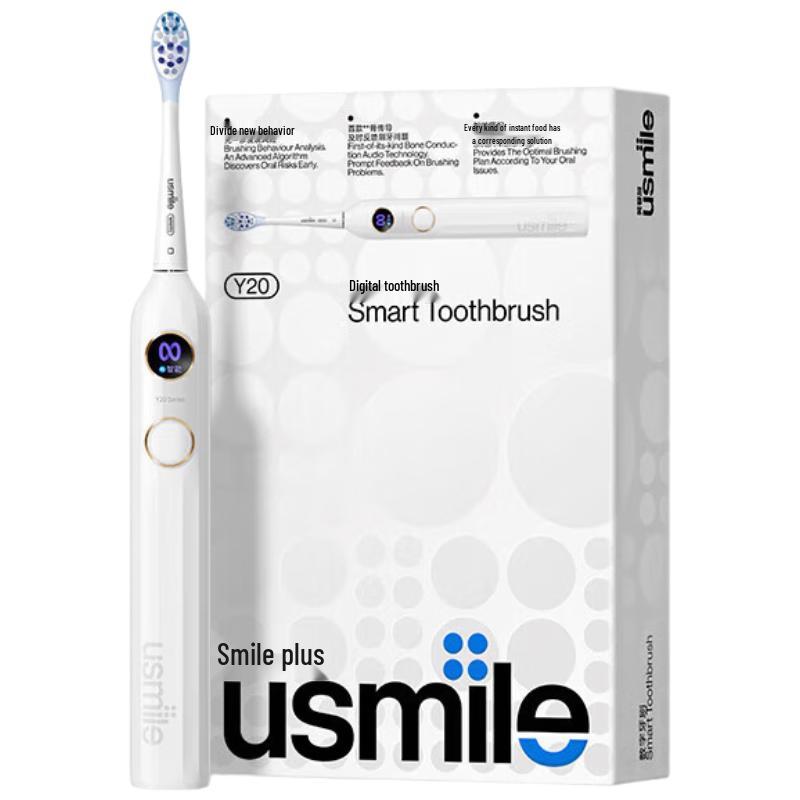 

usmile Y20 Sonic Electric Toothbrush with Bone Conduction Voice Reminder