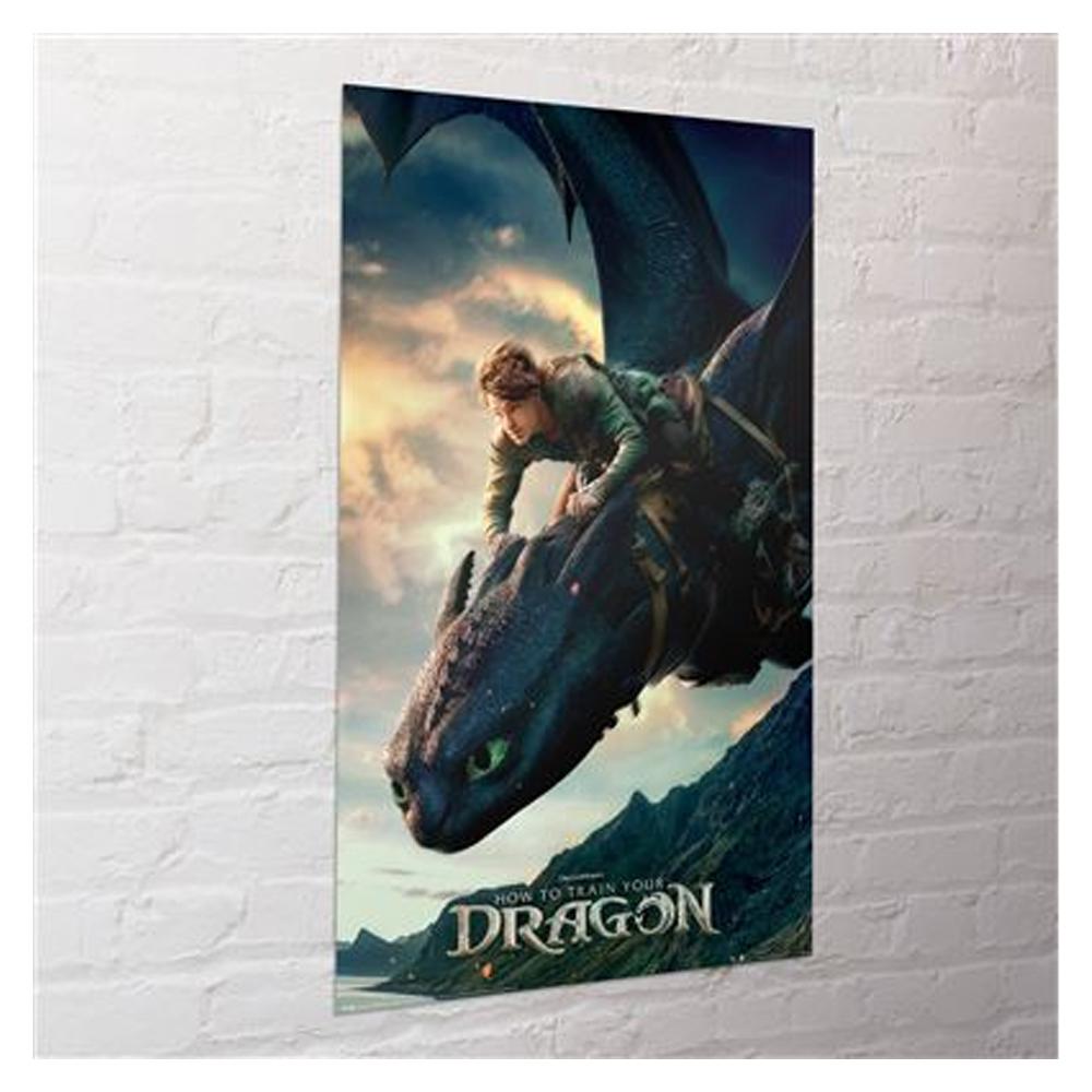 How To Train Your Dragon Live-Action Ohnezahn Papierposter