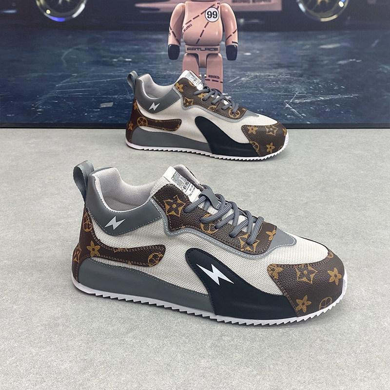 Nouveauté automne mesh Forrest Gump chaussures éclair sport décontracté mode xlz