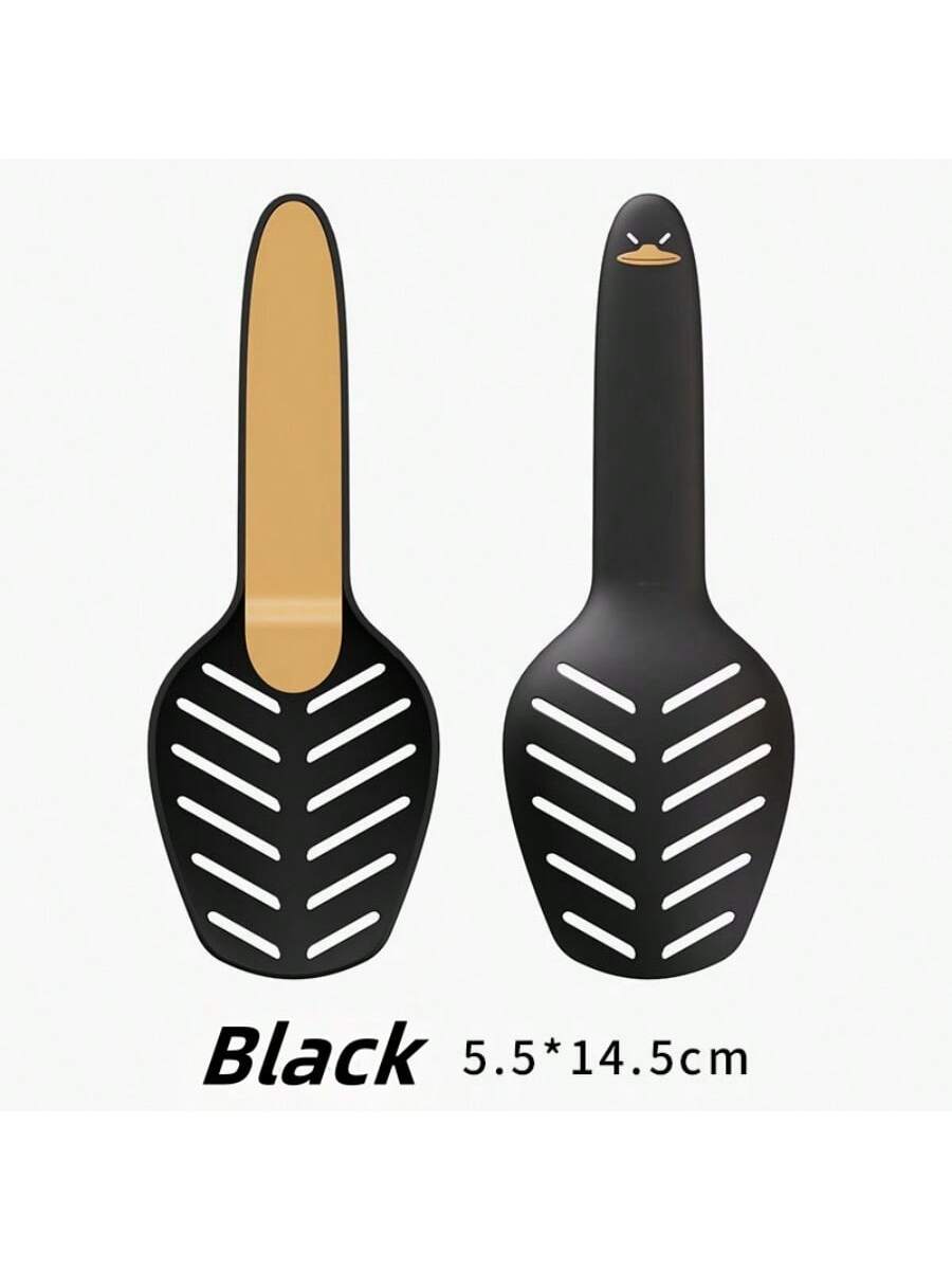 Hamster Shovel Plastic Trash Shovel Sieve Hamster Sand Shovel Pet Cleaning Tool чёрный