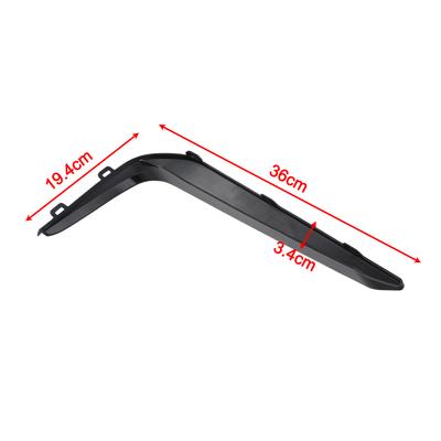 Eyebrow Style Front Bumper Fog Light Trims for BMW Series 5 Compatible with Models from Year Range of 2016 2020