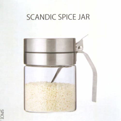 Sato Metal Industry SALUS Storage Container Scandic Spice Jar