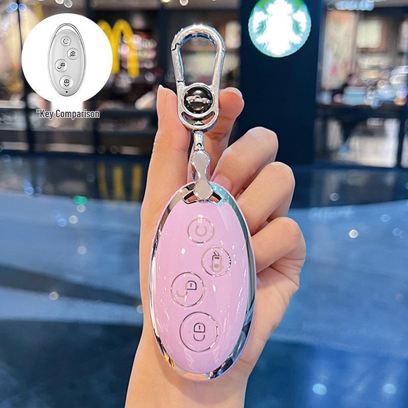 BYD Song Max/Yuan/Qin Pro/EV360/S7 Klasický kryt klíče od auta s přezkou.