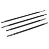 4Pcs Weatherstrip Window Seal 72410 T0G A01 Waterproof Antidust Noise Reduction Replacement for CR‑V