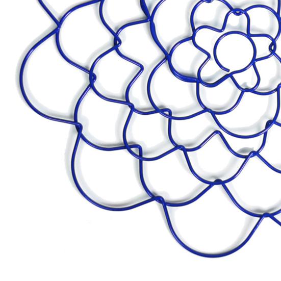 6'' Diameter Flower Frog Floral Grid Flower Cuttings Holder Stainless Steel Wire