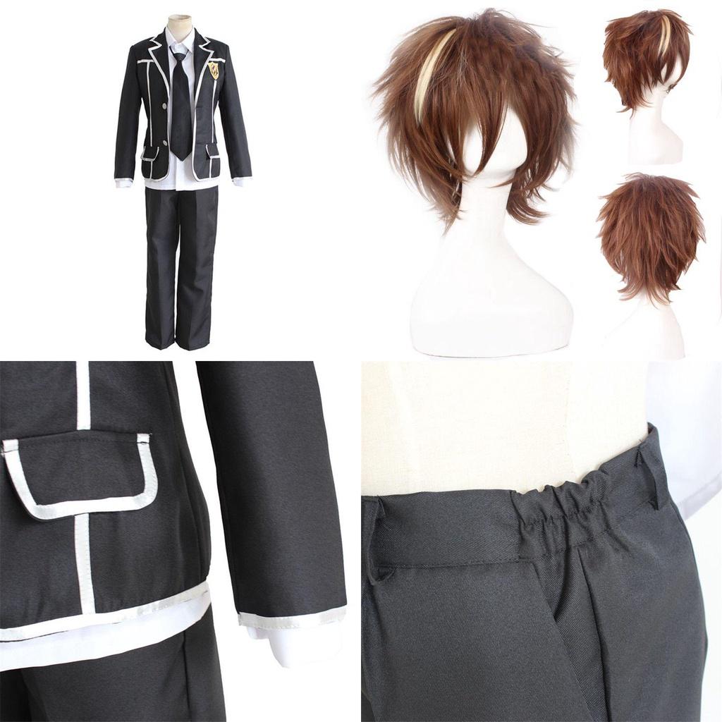 High Quality Guilty Crown Ouma Shu Anime Cosplay Costume With Durable Wig