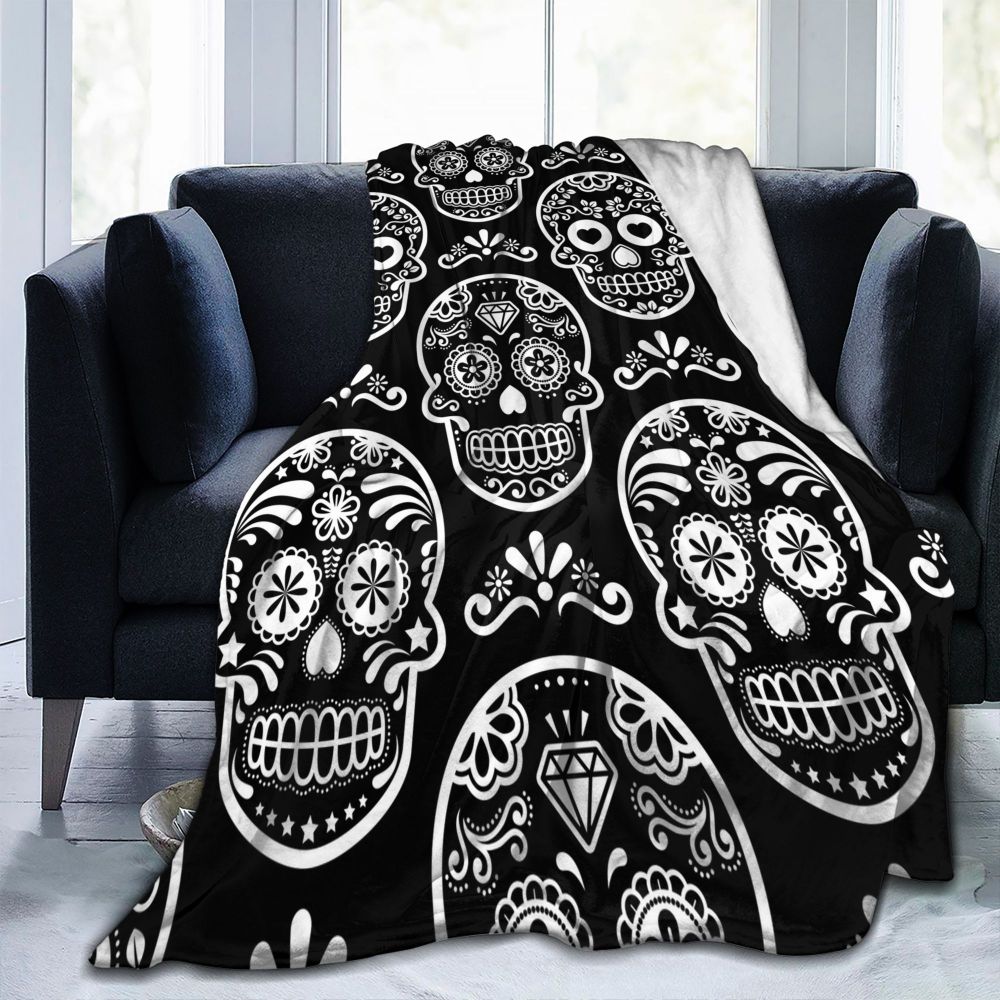 Halloween Witchy Witch Blanket Flannel Throw Blanket Lightweight Soft Cozy Sofa Bed Blanket for Men Women Teens Halloween Gifts