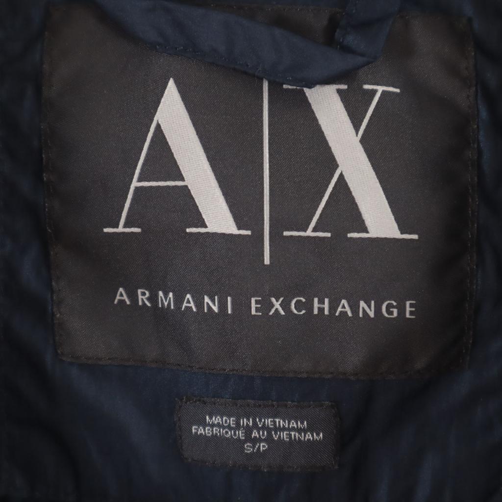 ARMANI EXCHANGE Windbreaker S Navy Jacket Men's Used