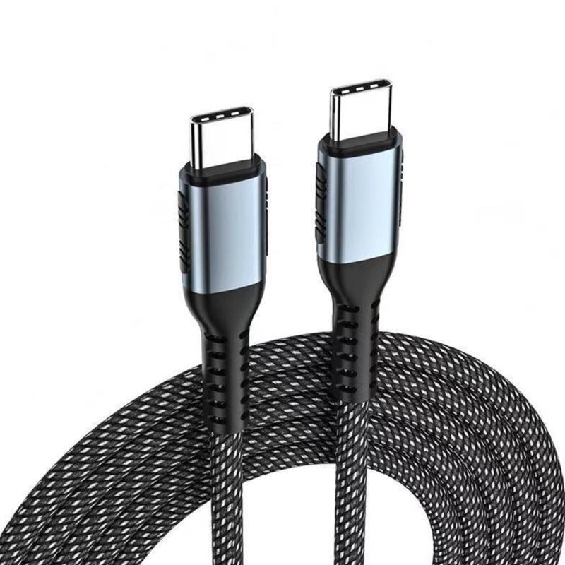 100W C to C Fast Charging Cable Fast Charging Cord Universal Type C Charging Cord 1m/2m Length Charger for Laptops