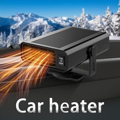 12V 360° Rotation Car Heater Car Heating And Cooling Dual-Use Car Window Defogging And Defrosting 500W Electric Car Heater