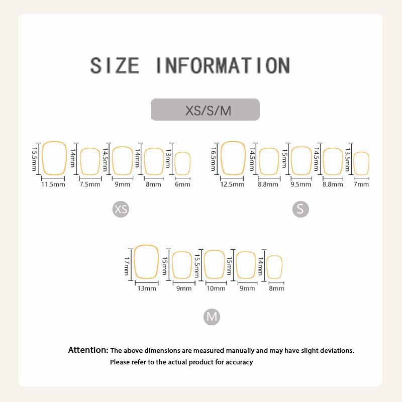 10Pcs Women Cat Eye Gradient Press On Nails Square False Nails Detachable Wearable Nail Tips