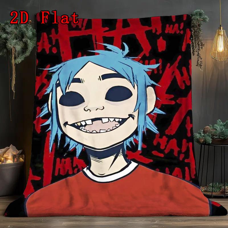 Bang 2D Flat Pattern Flannel Blanket High Quality All Seasons Warmth and Comfort Perfect for Christmas Gifts.MMT0918634