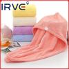 Women's Ultra-Absorbent Double-Layer Hair Drying Cap: Thick, Quick-Dry, Solid Color Headwrap Towel for Hair Washing
