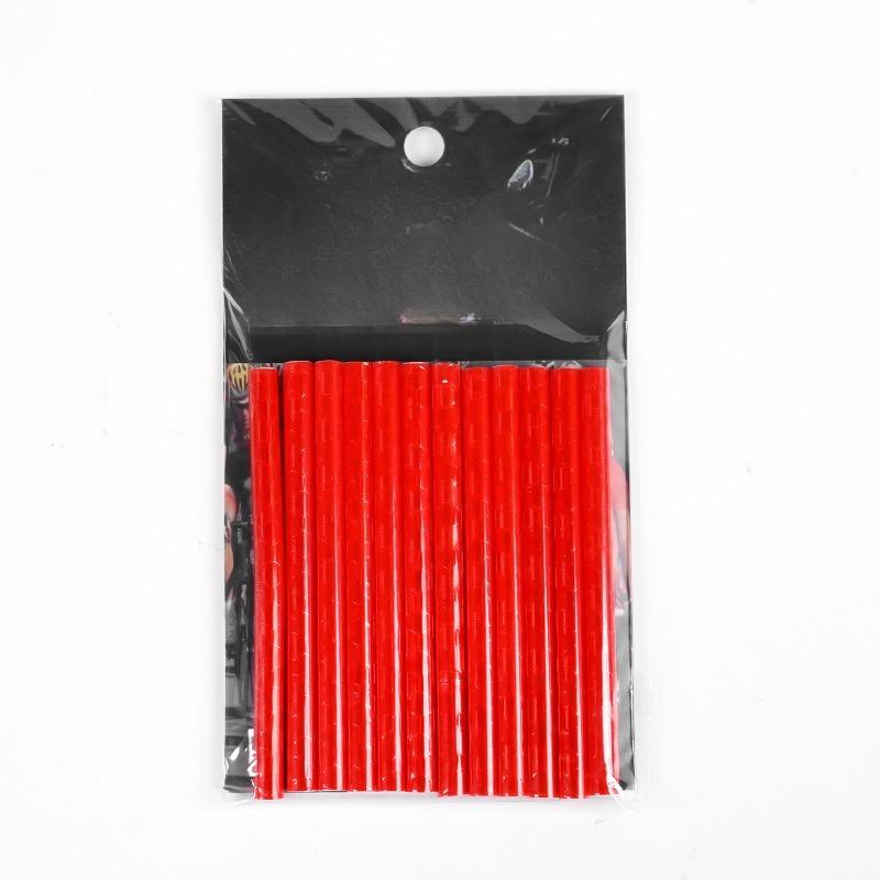 

12pcs Bicycle Colorful Wheel Reflective Strip Fixed Clamp Tube Warning Strip Dead Flying Steel Wire Clamp Strip Reflective Tape