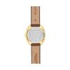 Coach Women's Sammy Watch, Brown Dial, Brown Leather Strap, 14504426 [Official Import]
