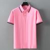 New Men Clothes Summer Short Sleeve Fashion Lapel Polo Shirt Men Golf Polo Shirt Tops