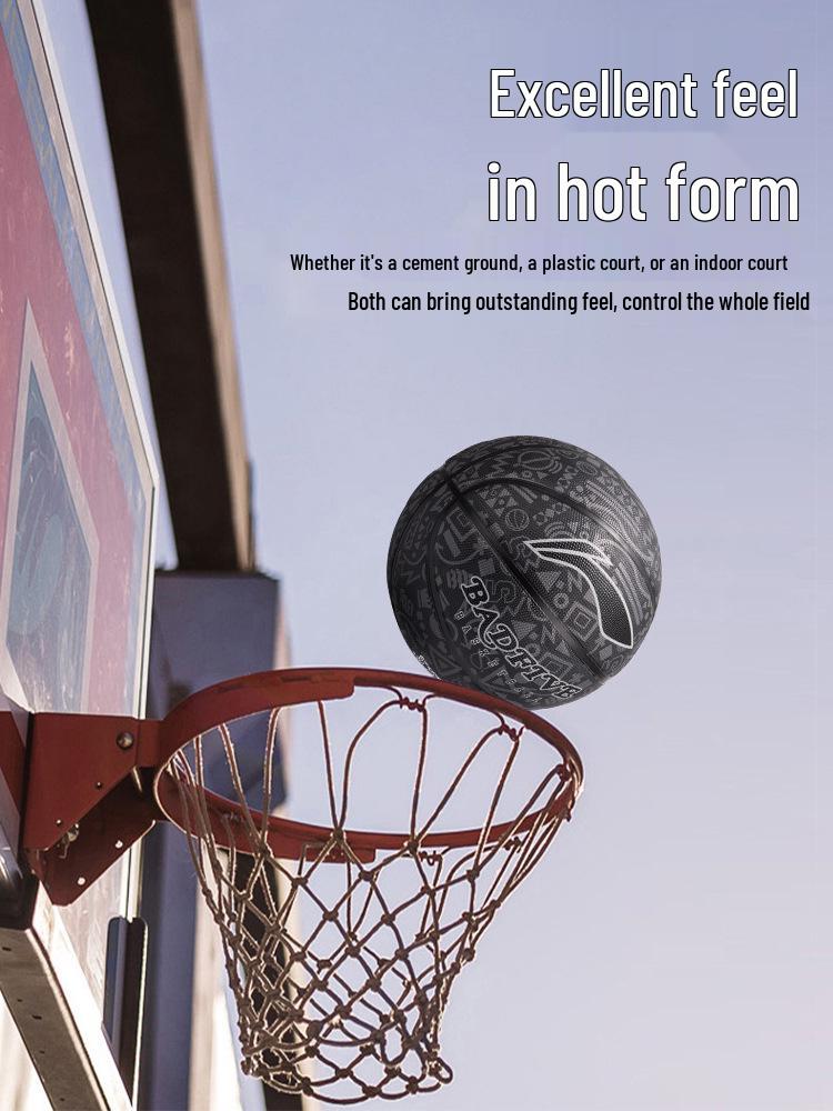 Basketball pour les étudiants: Taille 7 pour le collège, Taille 5 pour l'entraînement et la compétition en primaire, Usage extérieur