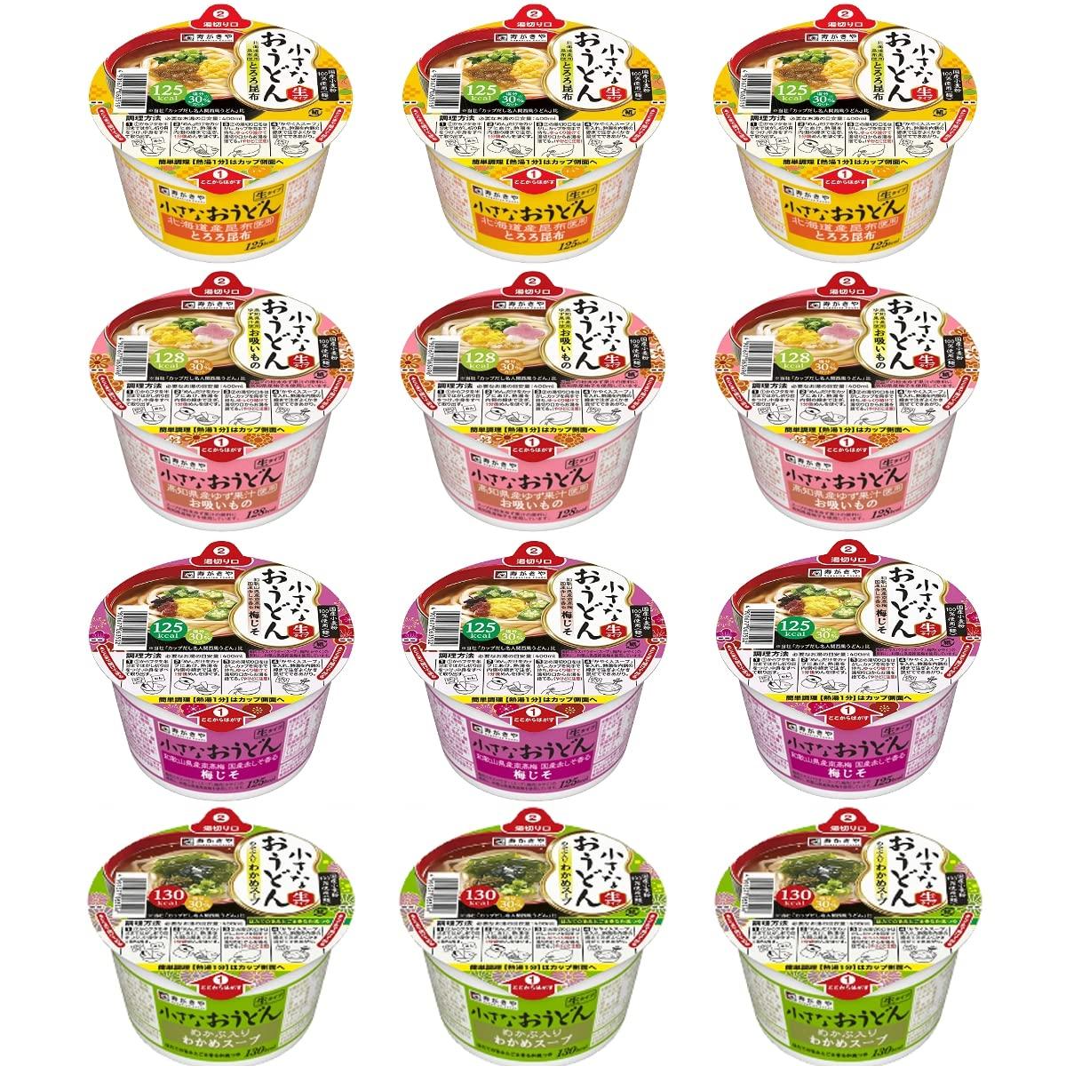 

Sukiya Small Udon Noodles 12 (4 varieties, servings)