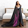 Abstract Gradient Hands Design for all seasons blanket lunch break throw gift