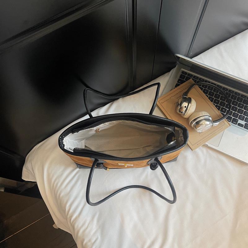 Koreanische Damenmode Tragetasche mit großem Fassungsvermögen - Stilvoll & Vielseitig für den Arbeitsweg