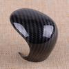 Interior Carbon Fiber Texture Gear Shift Lever Knob Cover Trim Fit for Toyota C-HR CHR 2016-
