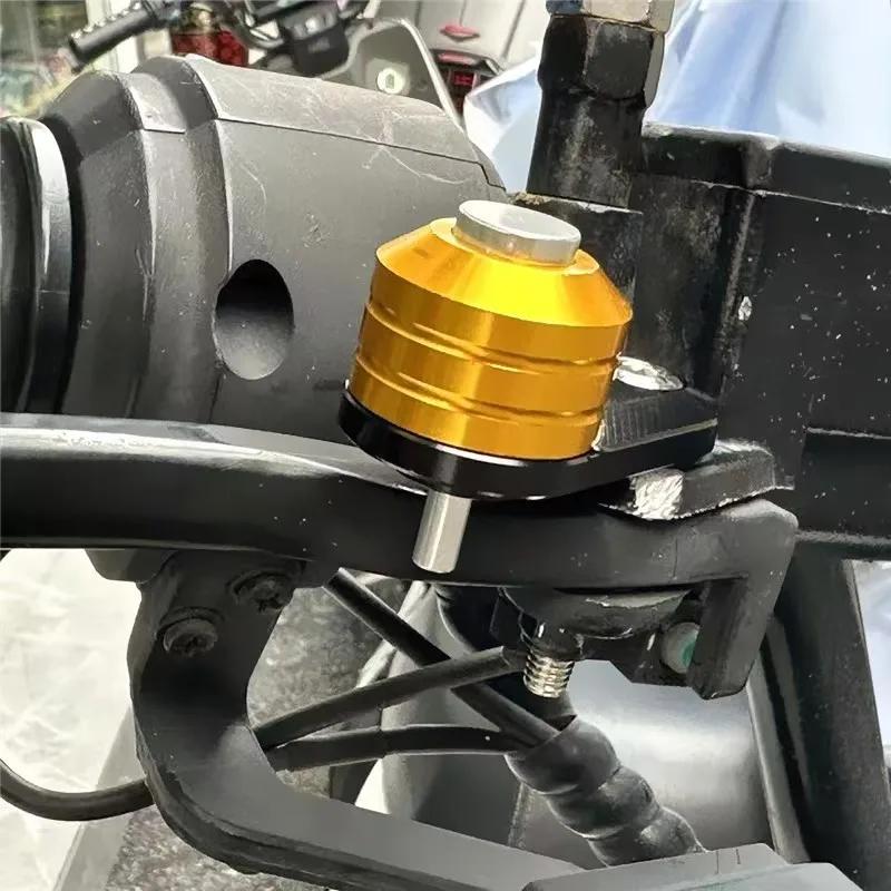 Universal Motorcycle Brake Switch Slope Parking Auxiliary Brake Lever Lock Ramp Parking Aid for Yamaha Xmax Honda PCX Series