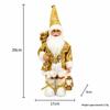 2026 Weihnachtsdekoration für Zuhause Weihnachtsmann Plüschpuppe 30cm Navidad Party Deko Xmas Ornamente Neujahrsgeschenk